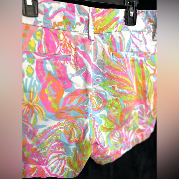 🩷💚Lilly Pulitzer | Callahan Scuba To Cuba Shorts  SZ 8- EUC🩷💚 - Picture 10 of 13